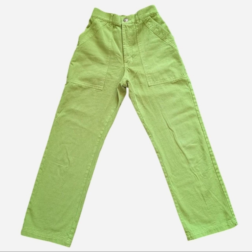 Big Bud Press Lime Green Straight Leg Pants